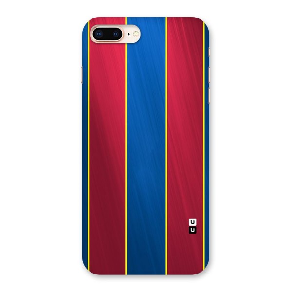 Premium Vertical Stripes Back Case for iPhone 8 Plus