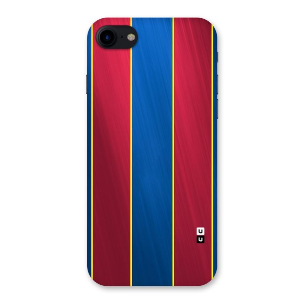 Premium Vertical Stripes Back Case for iPhone SE 2020