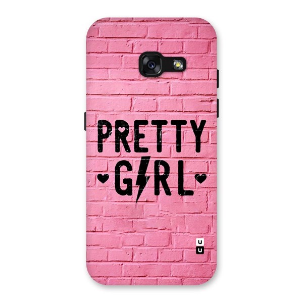 Pretty Girl Wall Back Case for Galaxy A3 (2017)