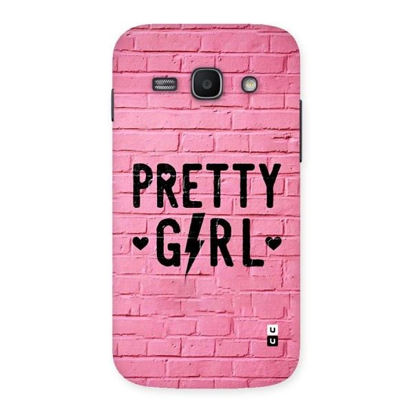 Pretty Girl Wall Back Case for Galaxy Ace3