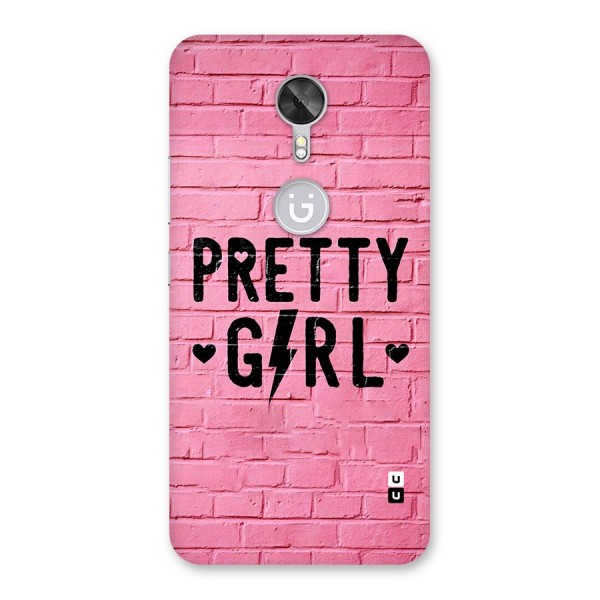 Pretty Girl Wall Back Case for Gionee A1