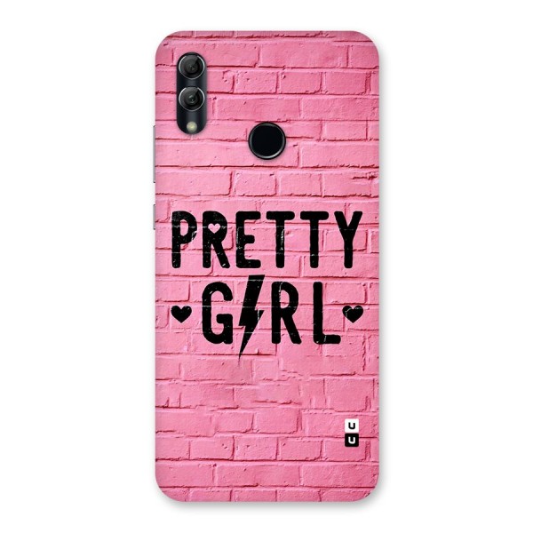 Pretty Girl Wall Back Case for Honor 10 Lite