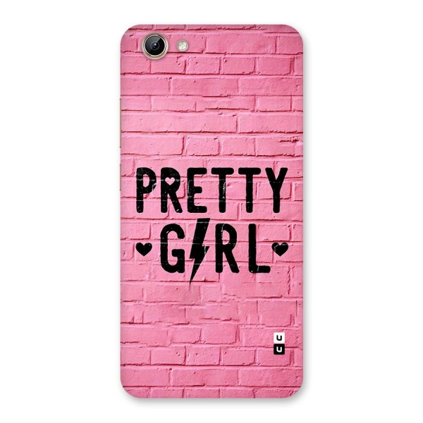 Pretty Girl Wall Back Case for Vivo Y71i