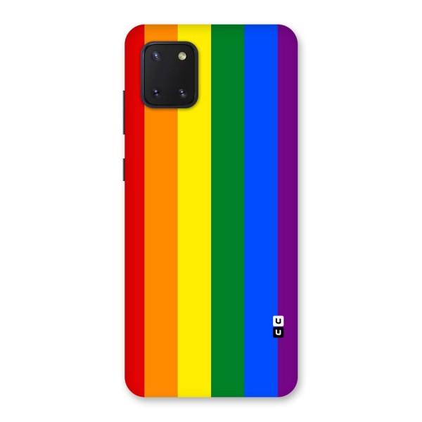 Pride Rainbow Stripes Back Case for Galaxy Note 10 Lite