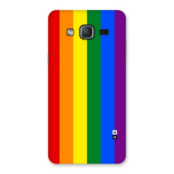 Pride Rainbow Stripes Back Case for Galaxy On7 2015