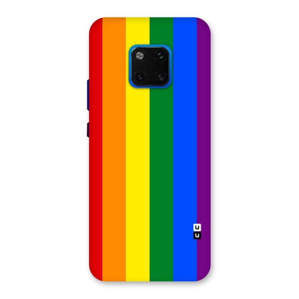 Pride Rainbow Stripes Back Case for Huawei Mate 20 Pro
