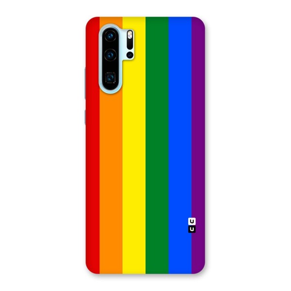 Pride Rainbow Stripes Back Case for Huawei P30 Pro