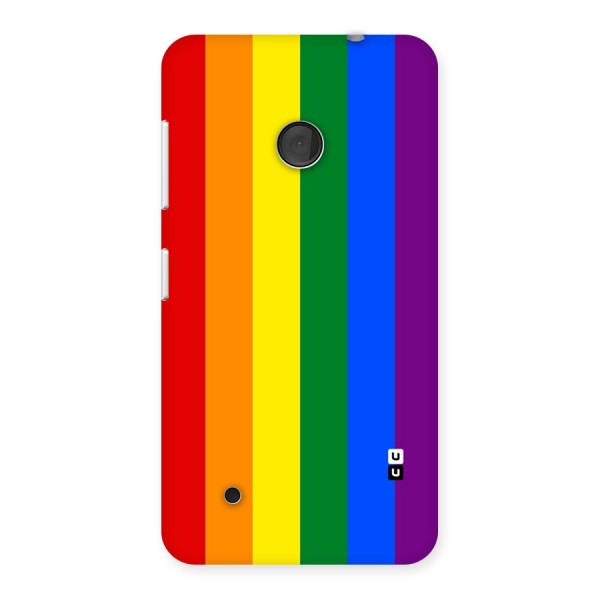 Pride Rainbow Stripes Back Case for Lumia 530