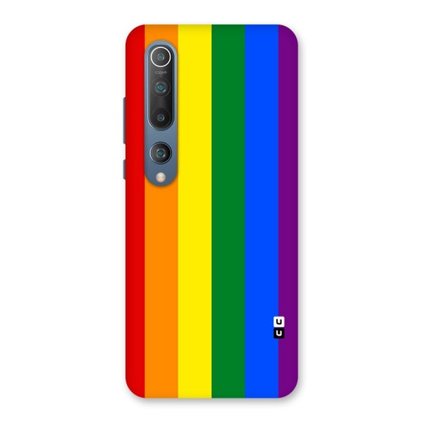 Pride Rainbow Stripes Back Case for Mi 10