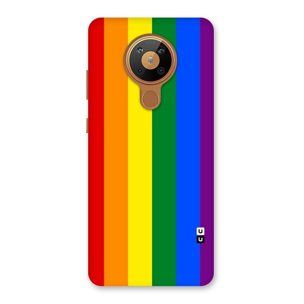 Pride Rainbow Stripes Back Case for Nokia 5.3