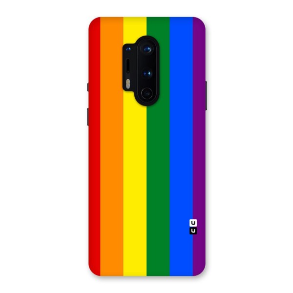 Pride Rainbow Stripes Back Case for OnePlus 8 Pro