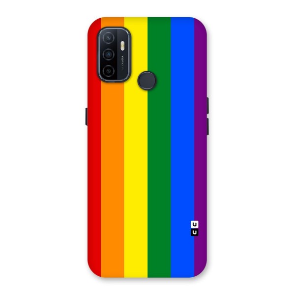 Pride Rainbow Stripes Back Case for Oppo A33 (2020)