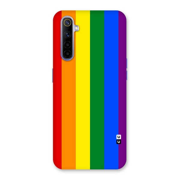 Pride Rainbow Stripes Back Case for Realme 6