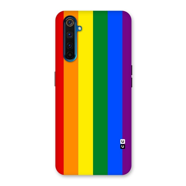 Pride Rainbow Stripes Back Case for Realme 6 Pro