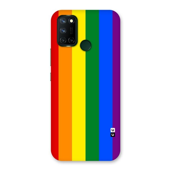 Pride Rainbow Stripes Back Case for Realme 7i