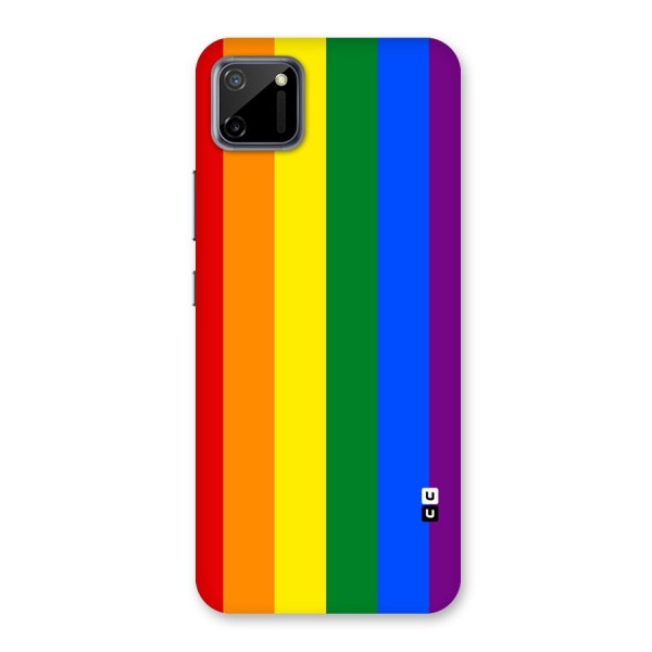 Pride Rainbow Stripes Back Case for Realme C11