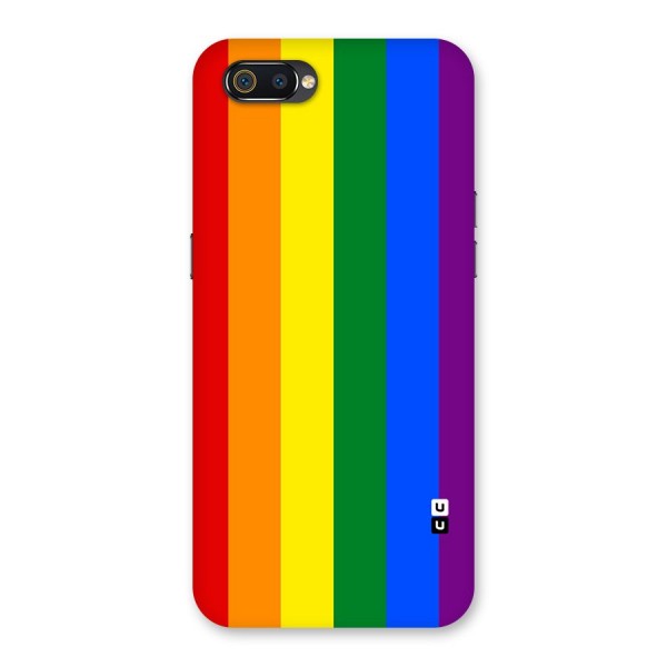 Pride Rainbow Stripes Back Case for Realme C2