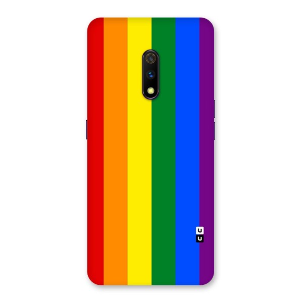 Pride Rainbow Stripes Back Case for Realme X