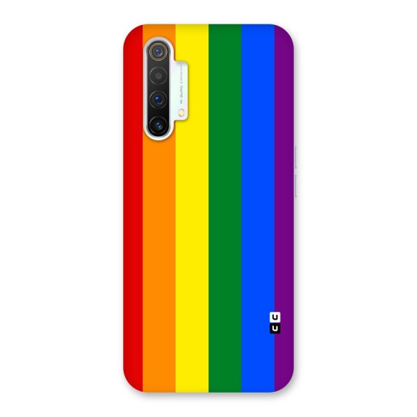 Pride Rainbow Stripes Back Case for Realme X3