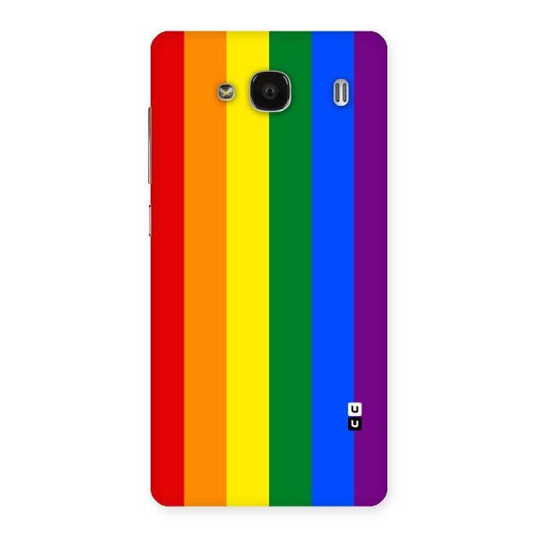 Pride Rainbow Stripes Back Case for Redmi 2s