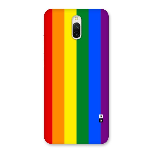 Pride Rainbow Stripes Back Case for Redmi 8A Dual