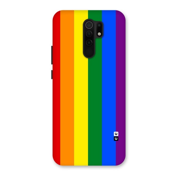 Pride Rainbow Stripes Back Case for Redmi 9 Prime