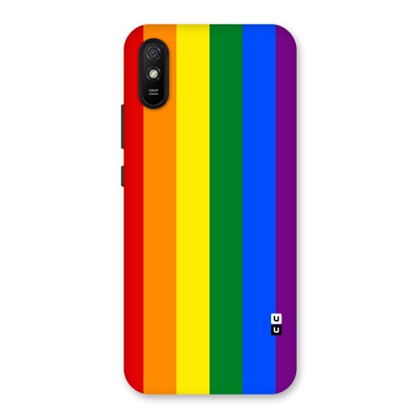 Pride Rainbow Stripes Back Case for Redmi 9i