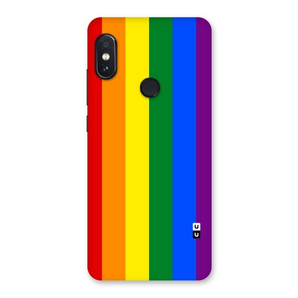 Pride Rainbow Stripes Back Case for Redmi Note 5 Pro