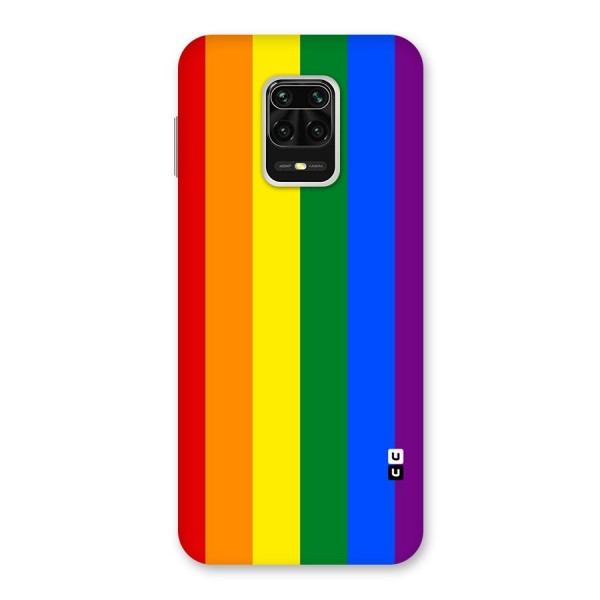 Pride Rainbow Stripes Back Case for Redmi Note 9 Pro Max