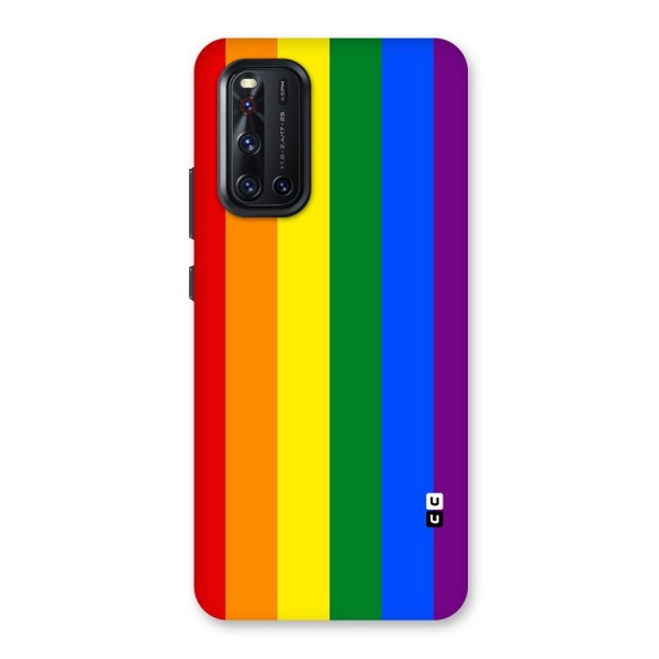 Pride Rainbow Stripes Back Case for Vivo V19