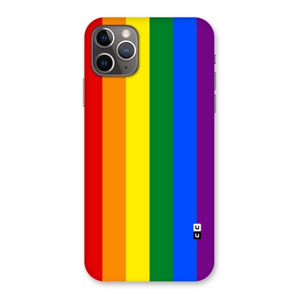 Pride Rainbow Stripes Back Case for iPhone 11 Pro Max