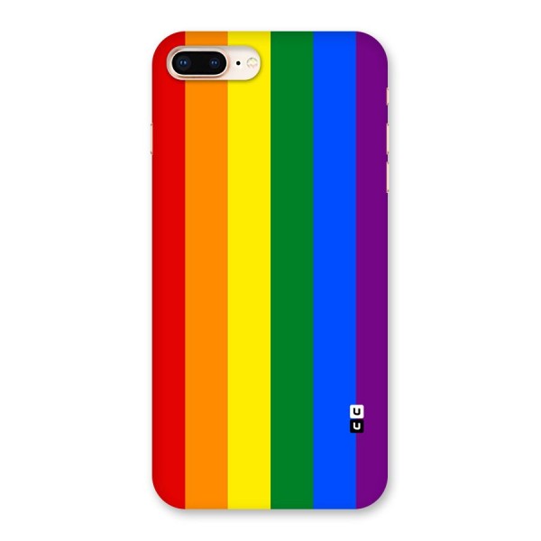 Pride Rainbow Stripes Back Case for iPhone 8 Plus
