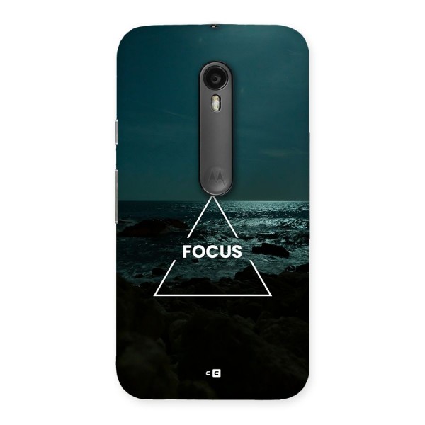 Prime Focus Back Case for Moto G3