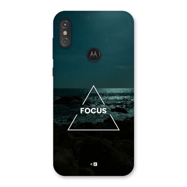 Prime Focus Back Case for Motorola One Power