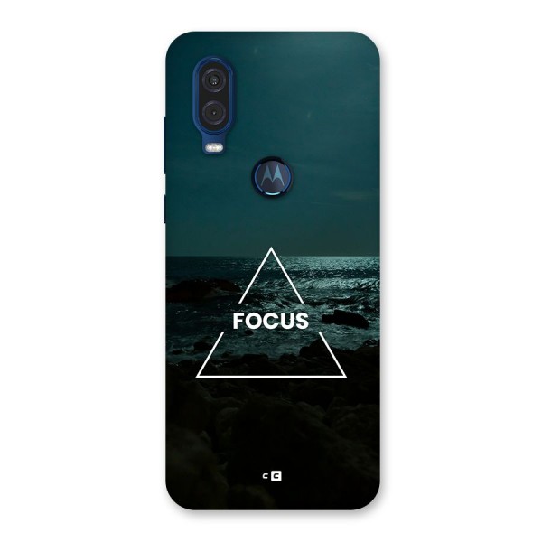 Prime Focus Back Case for Motorola One Vision