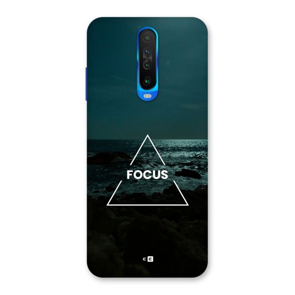 Prime Focus Back Case for Poco X2