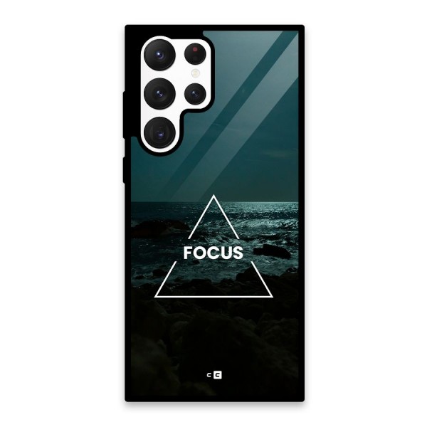 Prime Focus Glass Back Case for Galaxy S22 Ultra 5G