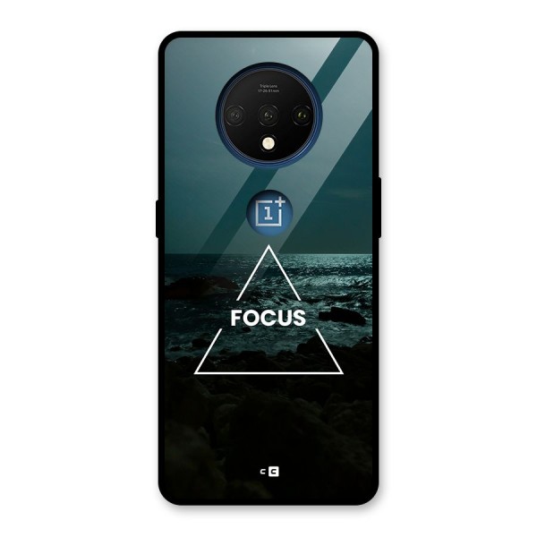 Prime Focus Glass Back Case for OnePlus 7T