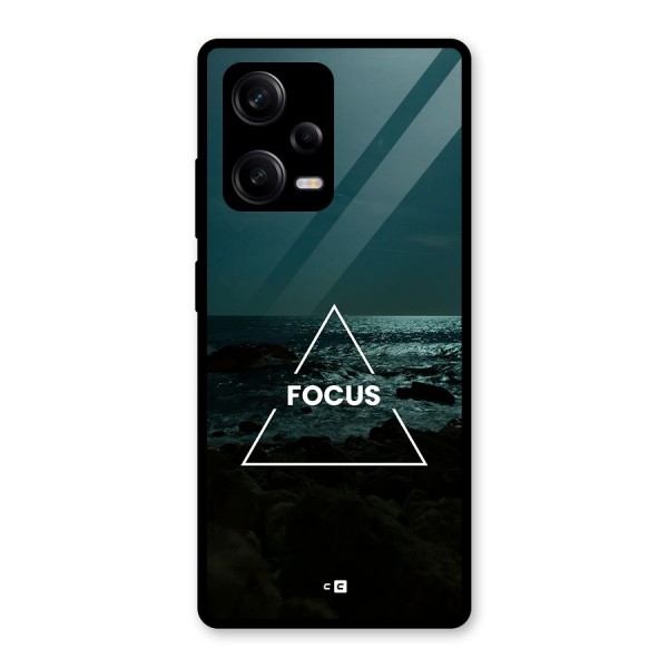 Prime Focus Glass Back Case for Redmi Note 12 Pro