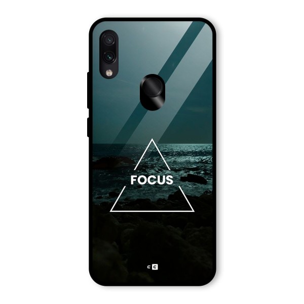 Prime Focus Glass Back Case for Redmi Note 7S
