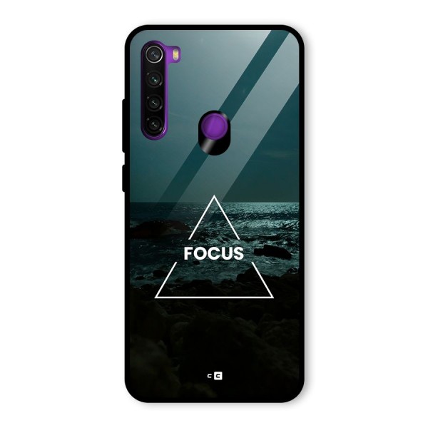 Prime Focus Glass Back Case for Redmi Note 8