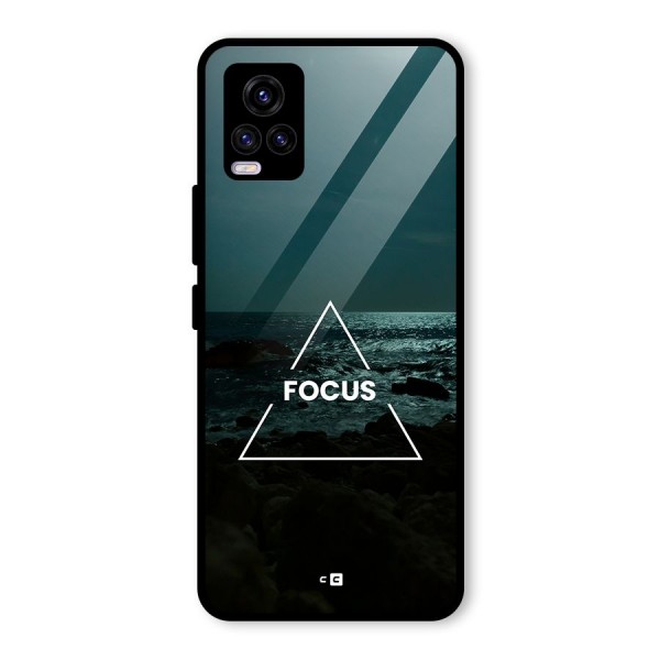 Prime Focus Glass Back Case for Vivo V20 2021