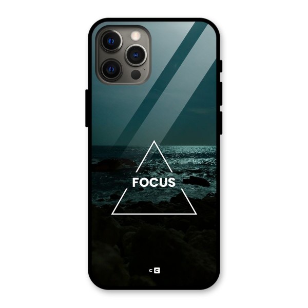 Prime Focus Glass Back Case for iPhone 12 Pro Max