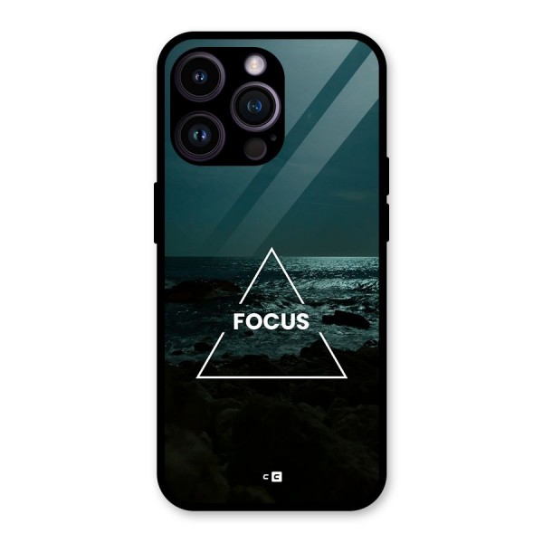 Prime Focus Glass Back Case for iPhone 14 Pro Max