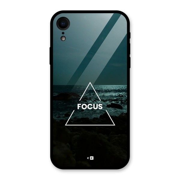 Prime Focus Glass Back Case for iPhone XR