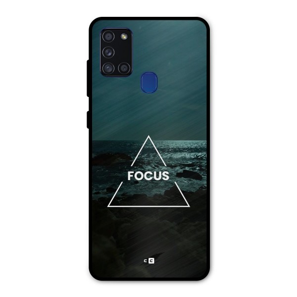 Prime Focus Metal Back Case for Galaxy A21s