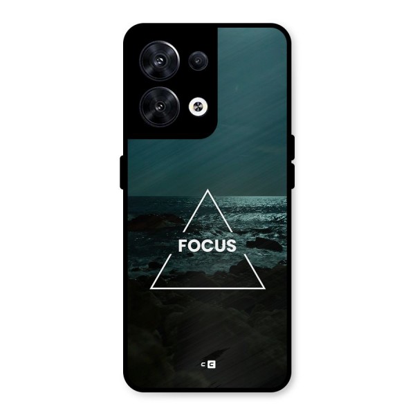 Prime Focus Metal Back Case for Oppo Reno8 5G