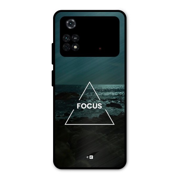 Prime Focus Metal Back Case for Poco M4 Pro 4G