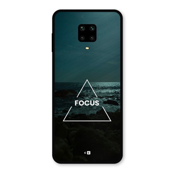 Prime Focus Metal Back Case for Redmi Note 9 Pro