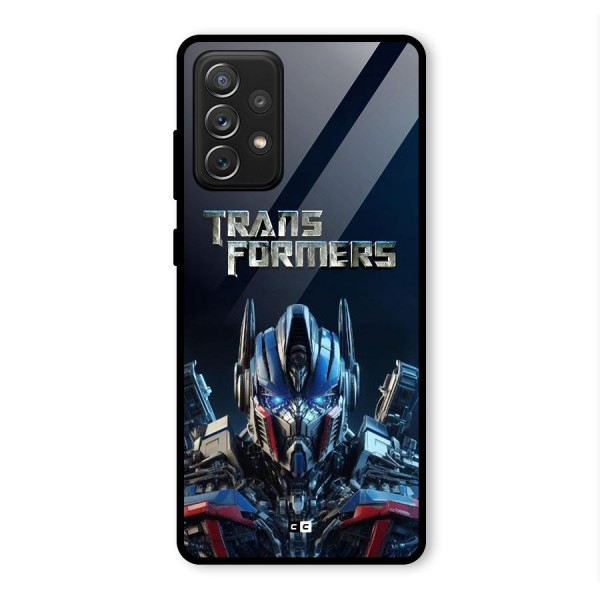 Prime Leader Glass Back Case for Galaxy A72